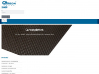 carbon-shop.de Webseite Vorschau