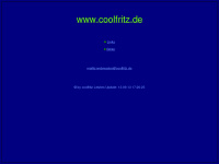 coolfritz.de Webseite Vorschau