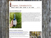 cognac-calvados.de Webseite Vorschau