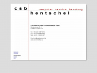 csb-hentschel.de Webseite Vorschau