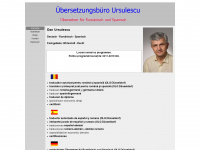 dan-ursulescu.com Webseite Vorschau
