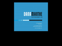 dana-manthe.de Webseite Vorschau