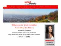 cscholl-immobilien.de Webseite Vorschau