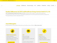 coolrentalpower.com Webseite Vorschau