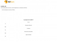 cafel.fr Webseite Vorschau