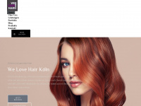 we-love-hair.net Webseite Vorschau