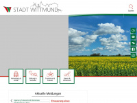 kiwi.wittmund.de Webseite Vorschau