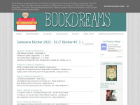 book-dreams.blogspot.com Webseite Vorschau