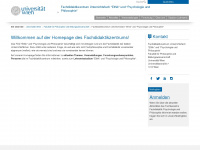fdz-pp.univie.ac.at Webseite Vorschau