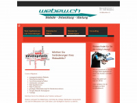 webew.ch Webseite Vorschau