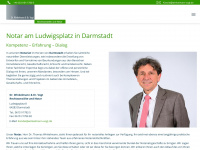 notar-darmstadt.com Webseite Vorschau