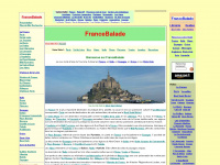 francebalade.com Webseite Vorschau