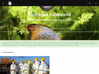 saratogas-aquaworld.de Webseite Vorschau