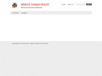 thomas-pescht.de Webseite Vorschau