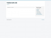 haberzett.de Webseite Vorschau