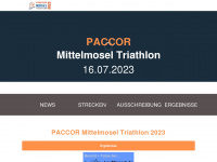 mittelmosel-triathlon.de Webseite Vorschau