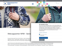 bildungspartner.schulministerium.nrw.de Webseite Vorschau