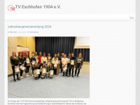 tv-eschhofen.de Webseite Vorschau