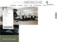 renault-mersche.at Webseite Vorschau