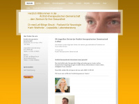 aerztlich-therapeutische-gemeinschaft.at Webseite Vorschau