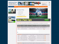 free-soccer-picks.com Webseite Vorschau