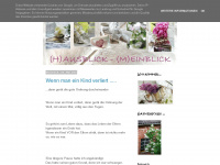 hausblick-meinblick.blogspot.com Webseite Vorschau