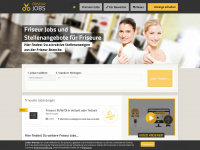 friseur-job.de Webseite Vorschau