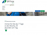 spitex-bern.ch Webseite Vorschau