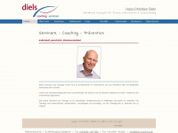 diels-coaching.de Webseite Vorschau