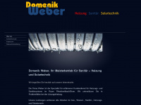 domenik-weber.de Webseite Vorschau