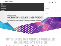dennis-singh.de Webseite Vorschau