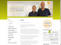 diabetespraxis-duesseldorf.de Webseite Vorschau