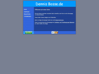 dennisbosse.de Webseite Vorschau