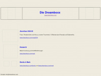 dreamboxx.com Webseite Vorschau