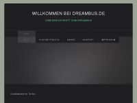 dreambus.de Webseite Vorschau