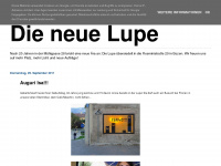 dieneuelupe.blogspot.com Webseite Vorschau