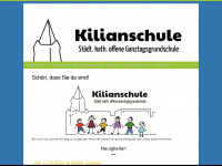 kilianschule.de Webseite Vorschau