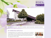 bestattung-horn.de Webseite Vorschau