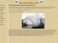 baudochmitlehm.de Webseite Vorschau