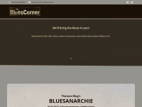 blues-corner.de Webseite Vorschau