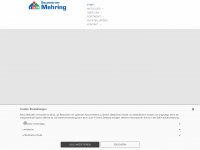 mehring.de Webseite Vorschau