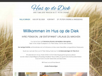 hus-op-de-diek.de Webseite Vorschau
