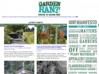 gardenrant.com Webseite Vorschau