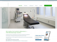 dermatologie-im-zentrum.de Webseite Vorschau