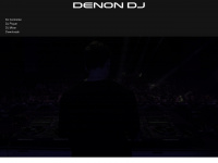 denon-dj.de Webseite Vorschau