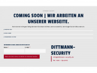 dittmann-security.de Webseite Vorschau