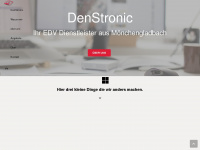 denstronic.de Webseite Vorschau