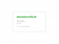 danceofyourlife.de Webseite Vorschau