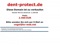 dent-protect.de Webseite Vorschau
