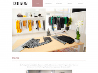 diva-moda.de Webseite Vorschau